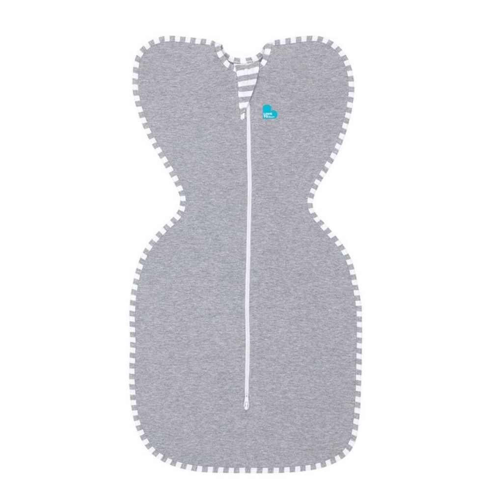 LOVE TO DREAM SWADDLE UP ADAPTIVE ORIGINAL SWADDLE WRAP - GRAY - SMALL